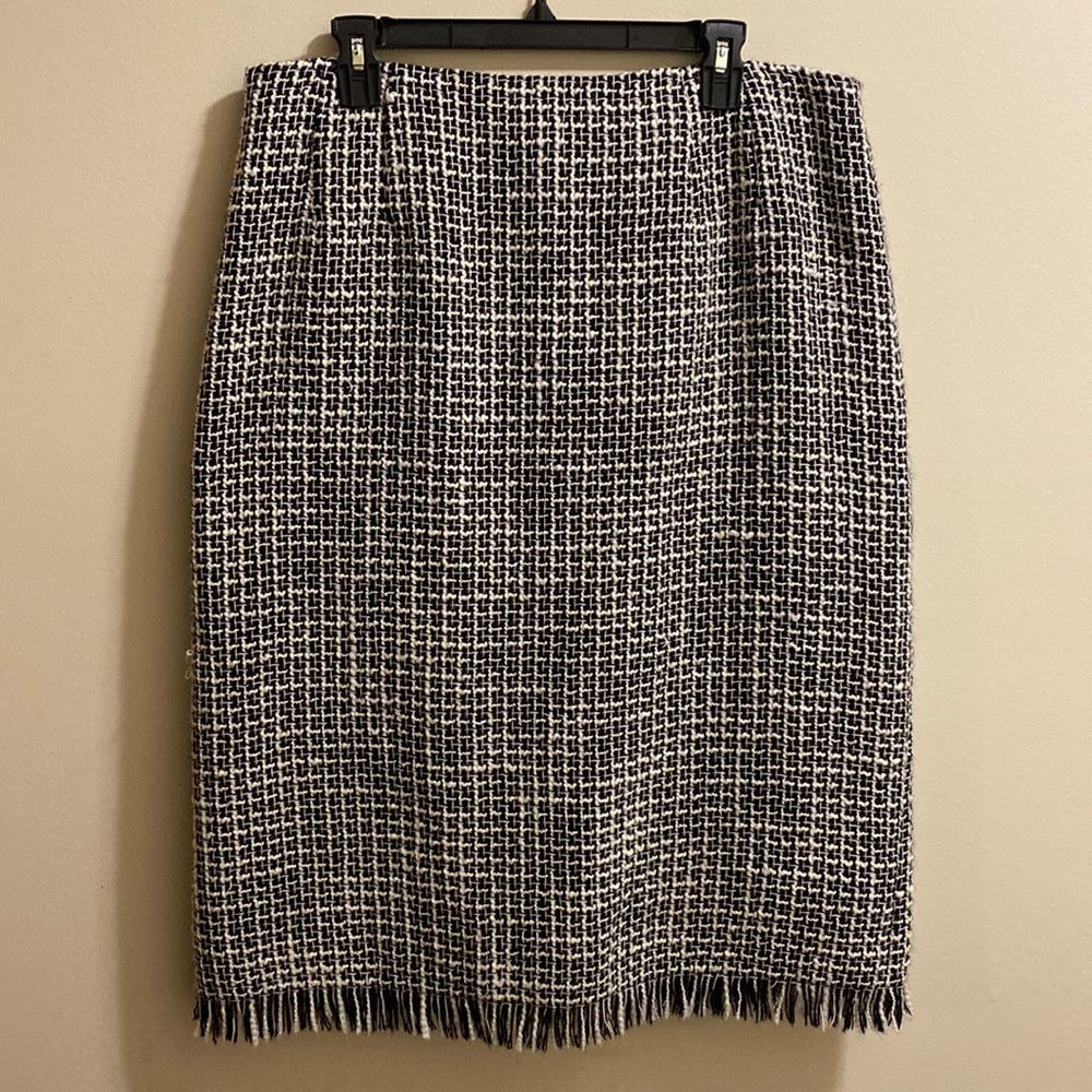 Sz 16 Vintage Harve Benard Wool Pencil Skirt